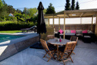 Grande terrasse ombragée